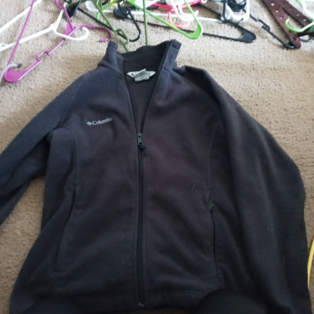 A black sweater